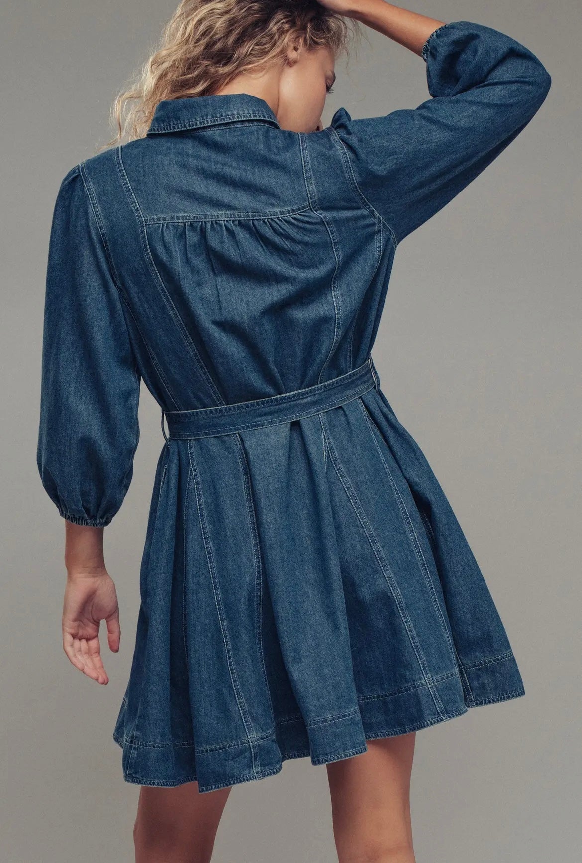 The Freida Denim Dress