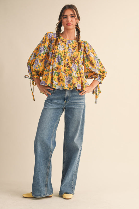 The Zain Floral Top
