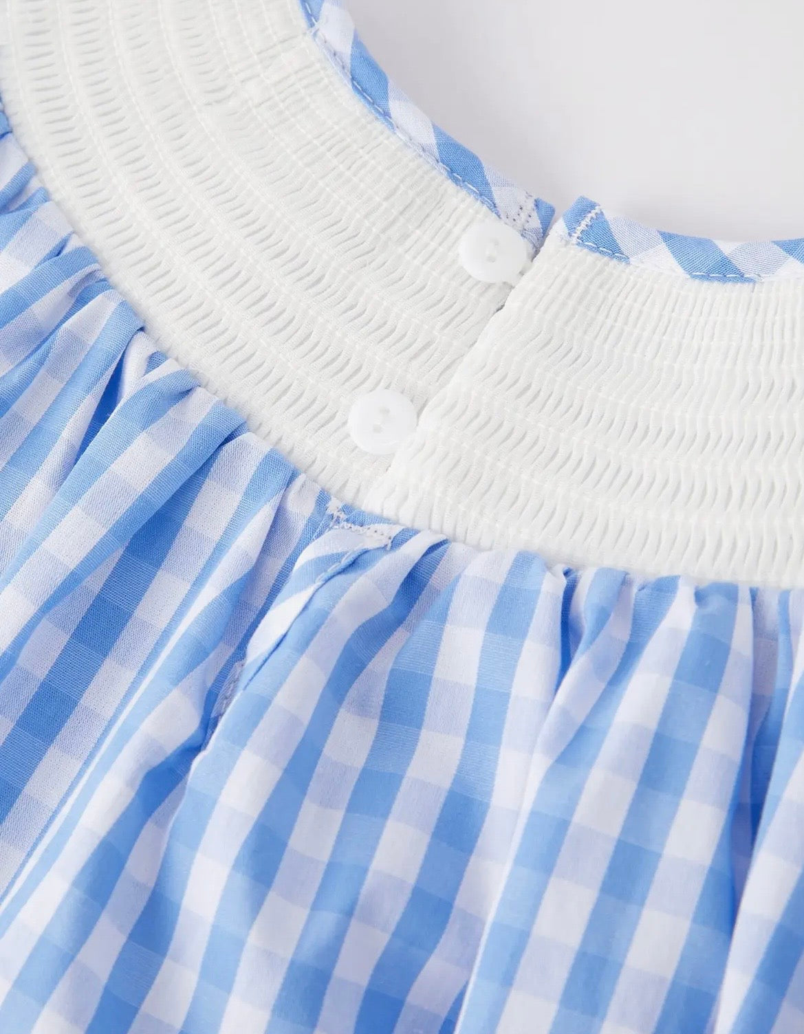 Rylee Faith 4th of July Smocked Dress