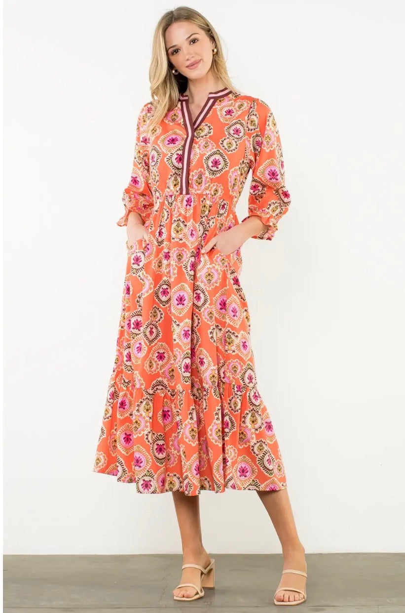 The Grace THML Maxi Dress