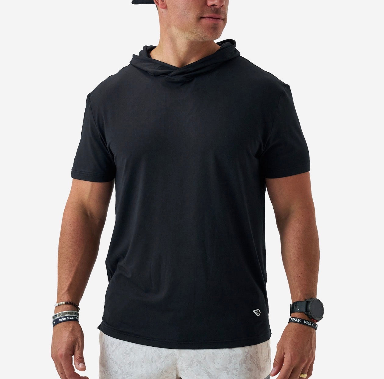 Burlebo Short Sleeve Performance Hoodie