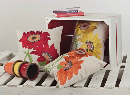 Embroidered Pillows