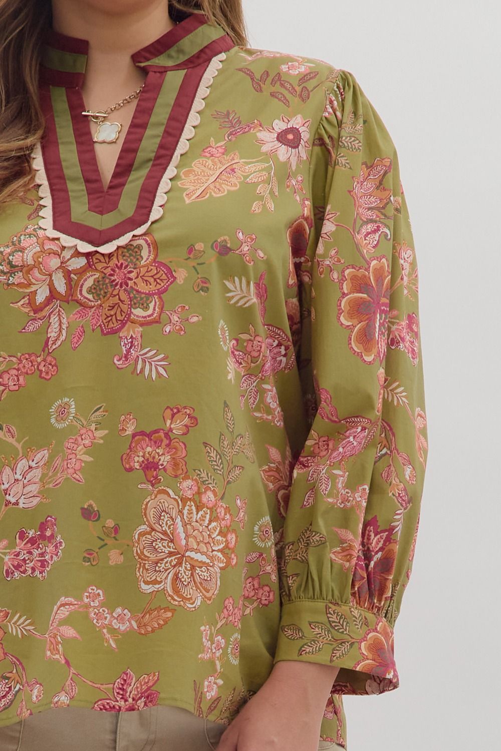 The Lexington Plus Size Top -Clearance