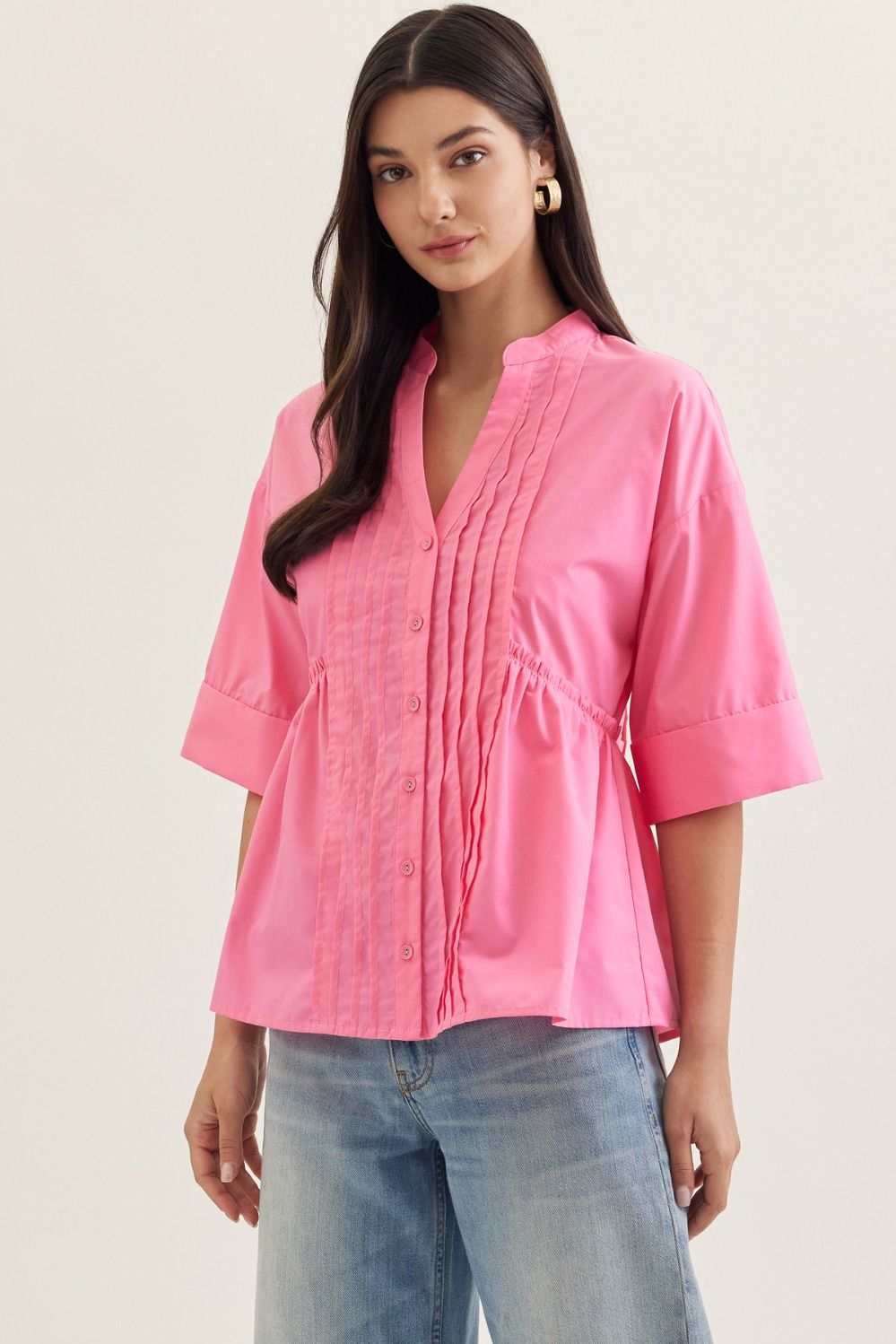 The Donovan Pink Top