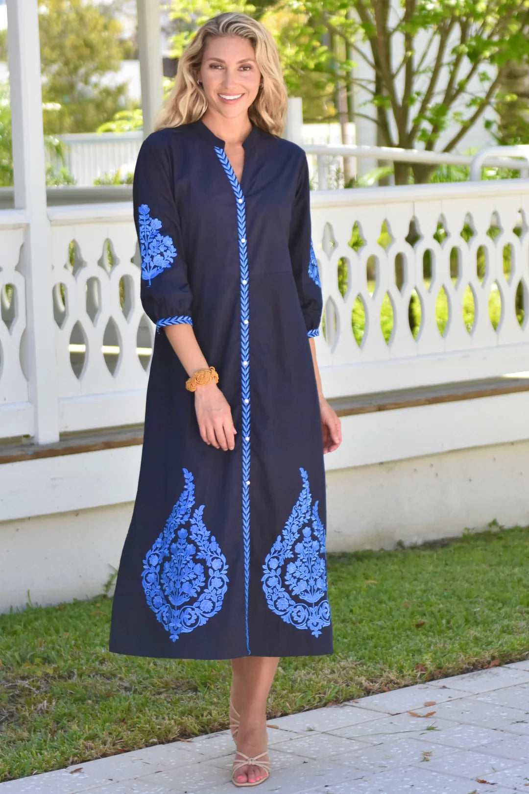 The Just Darviny Mykonos Dress (***See Size Availability Under Description***)
