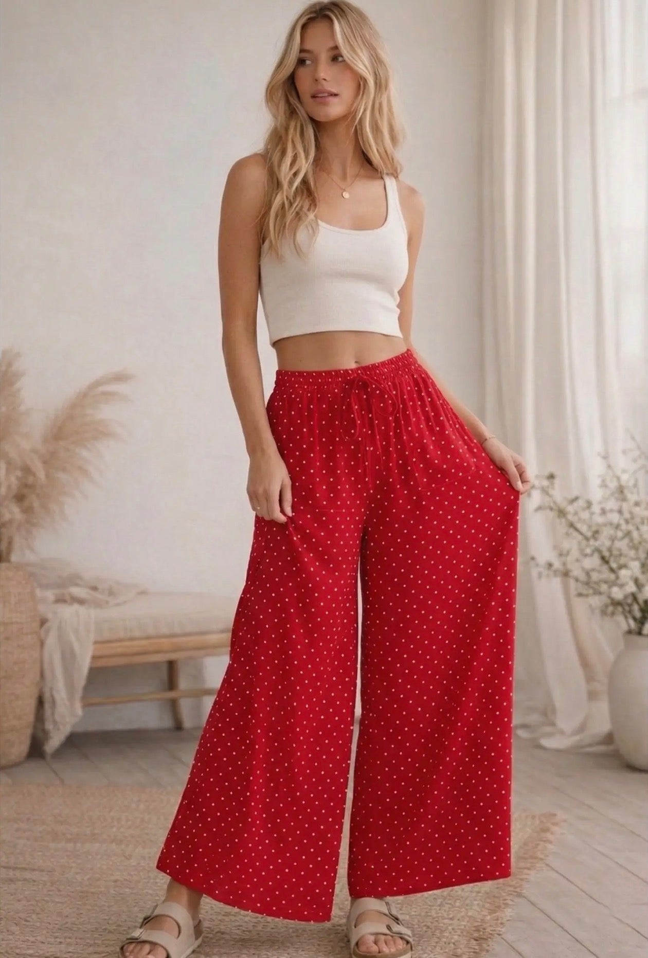 Sewn & Seen Polka Dot Pants