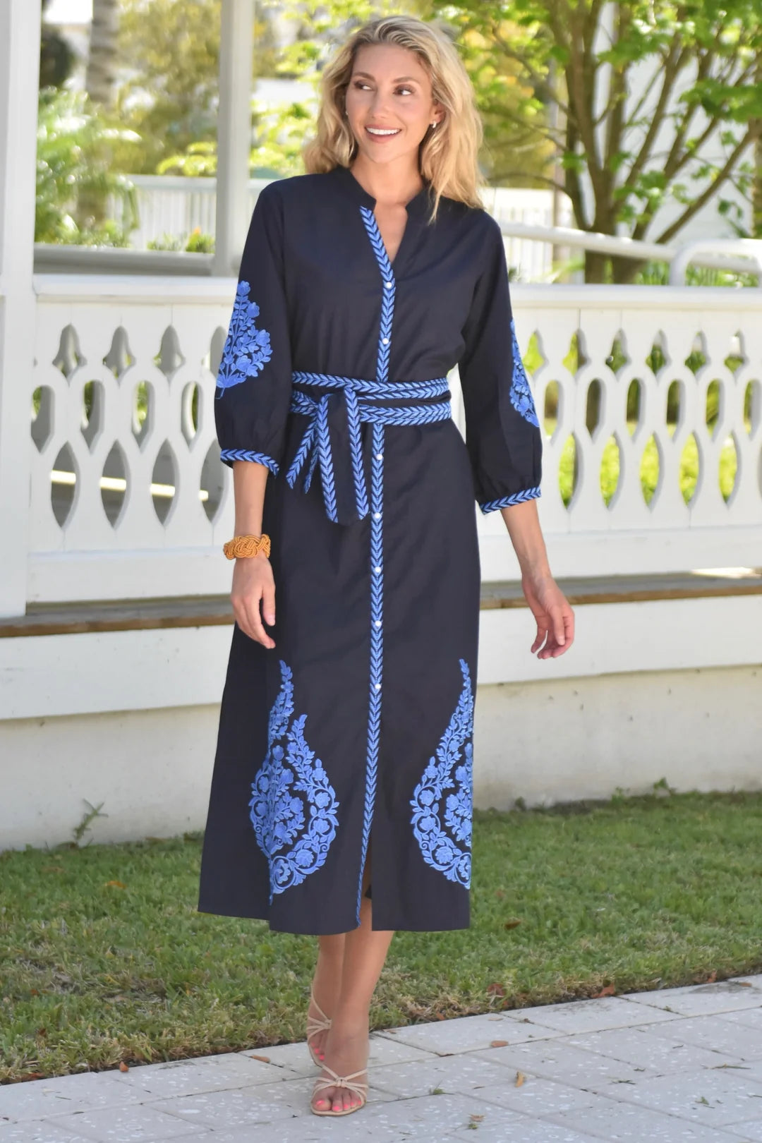 The Just Darviny Mykonos Dress (***See Size Availability Under Description***)