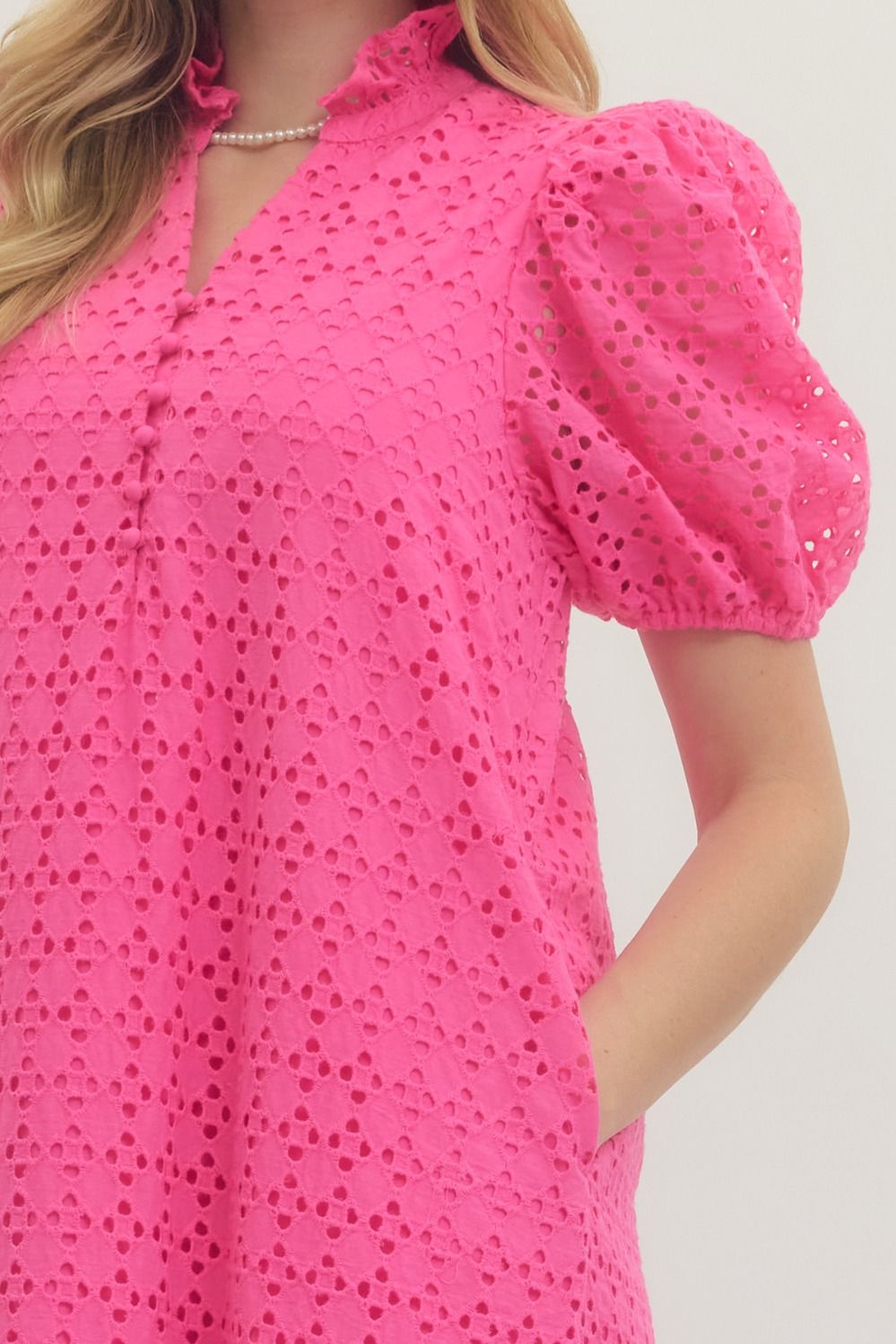 The Dennie Eyelet Dress