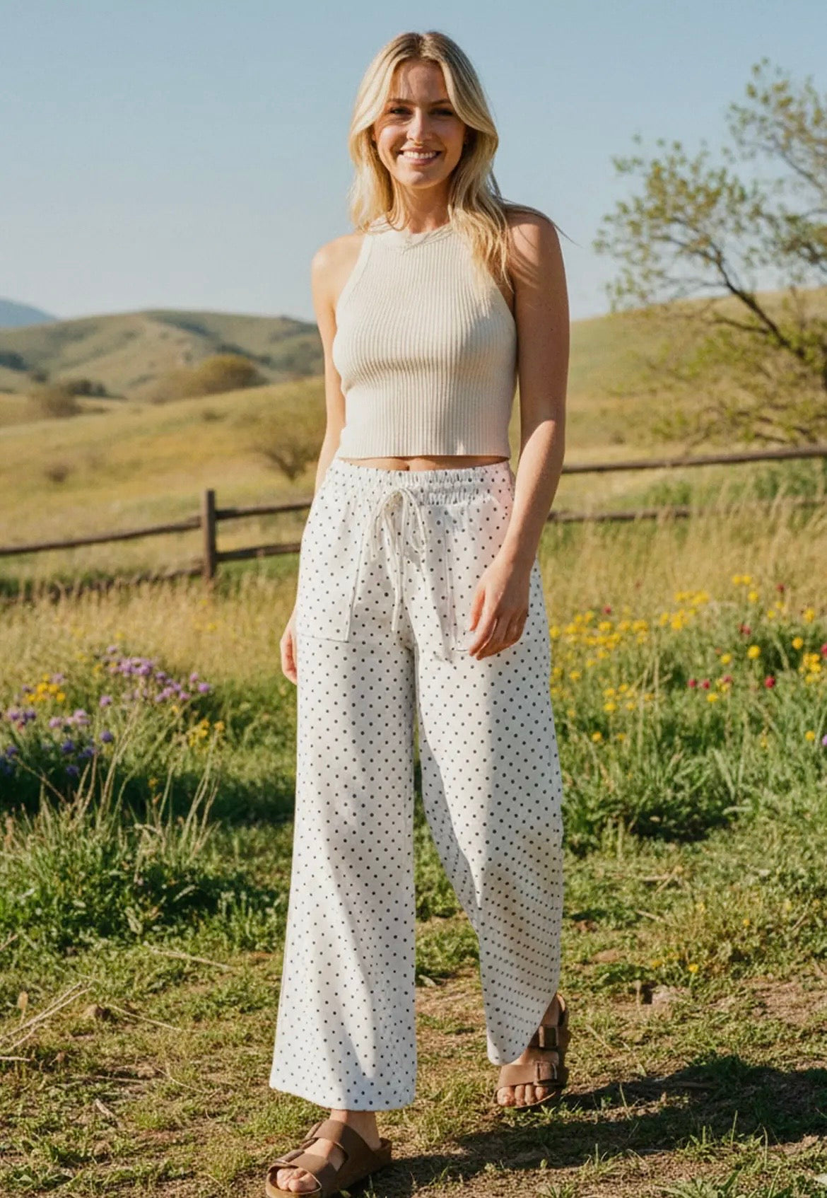 Sewn & Seen Polka Dot Pants