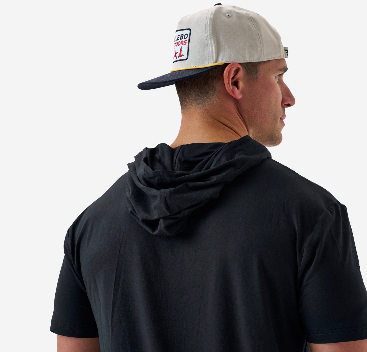 Burlebo Short Sleeve Performance Hoodie