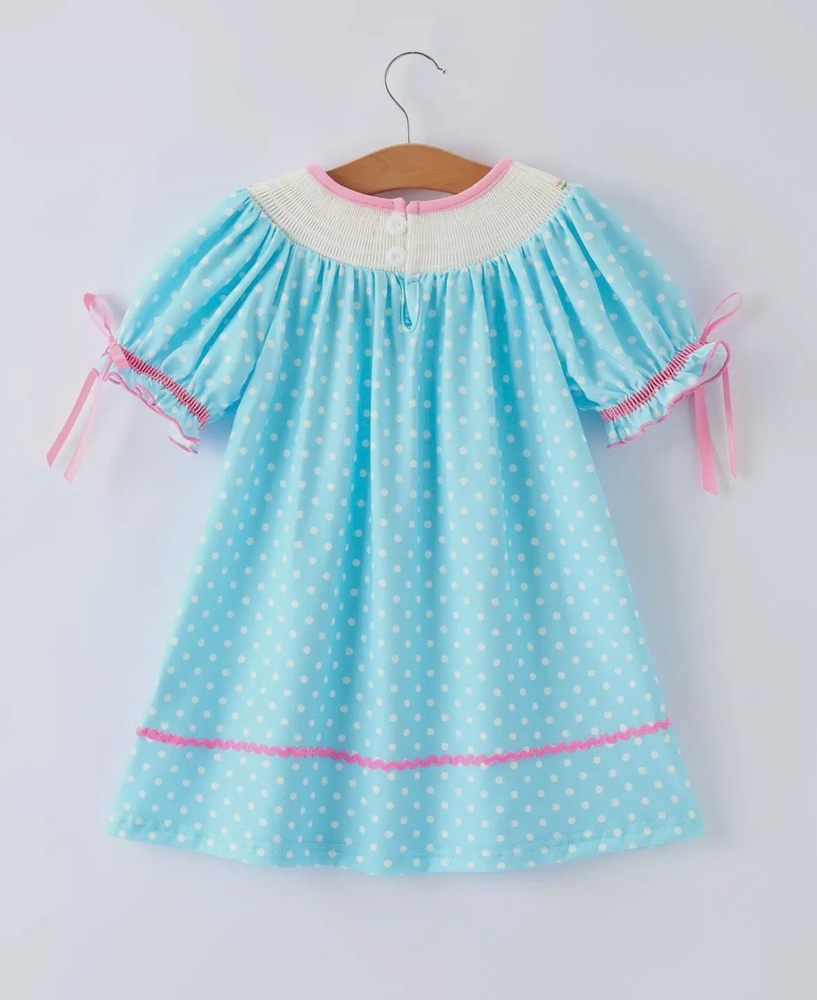Rylee Faith Tulip Smocked Dress