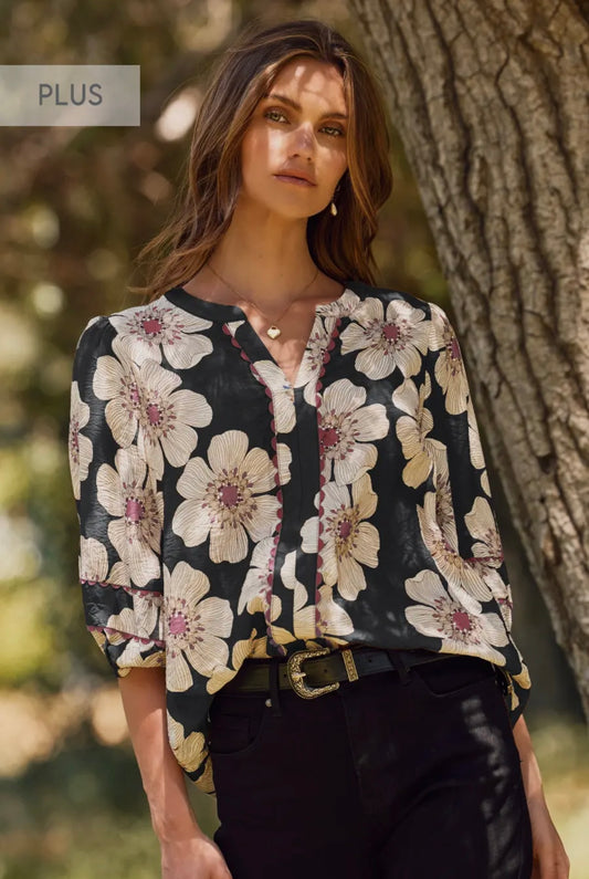 The Claire Plus Size Top