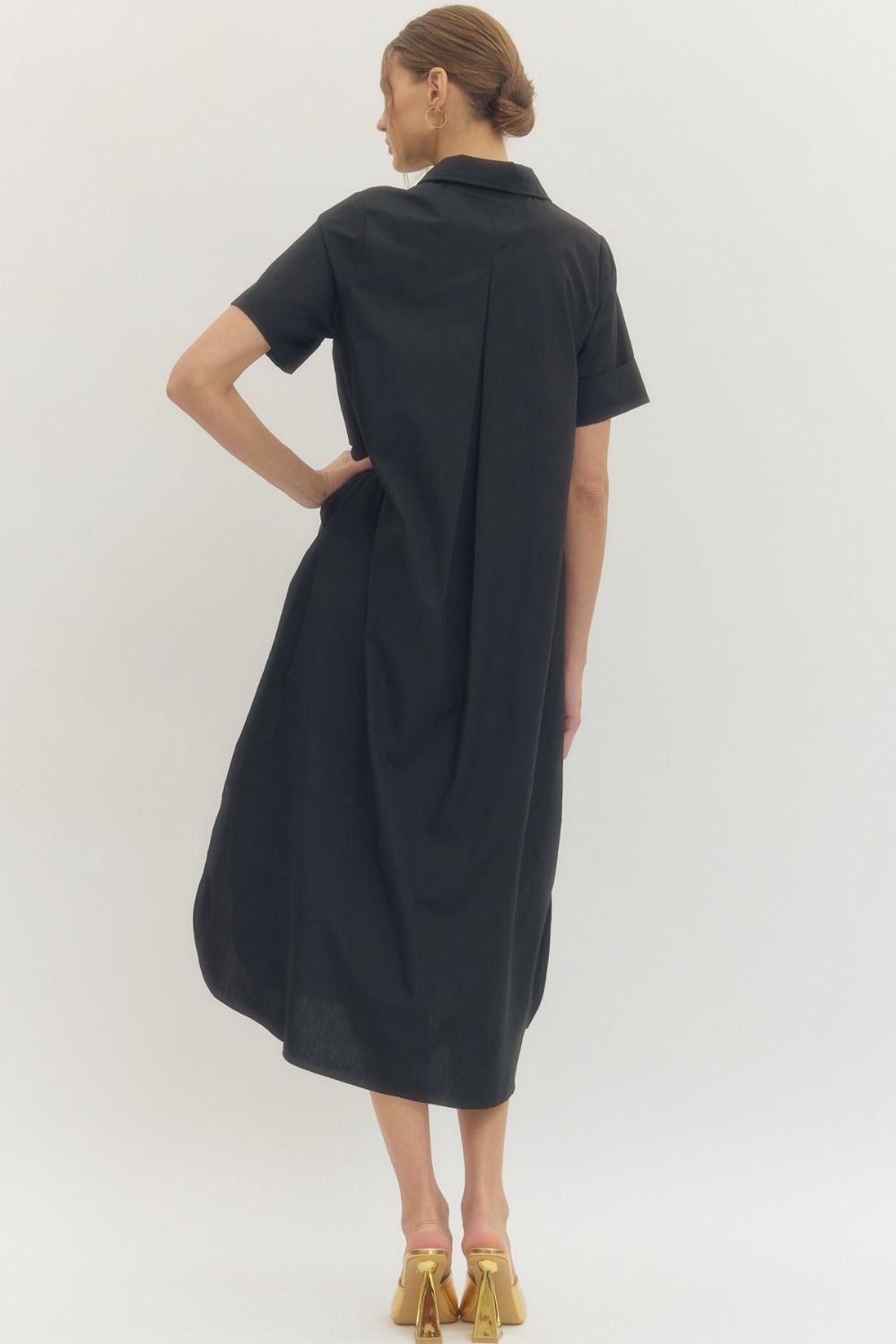 The Ansley Black Dress