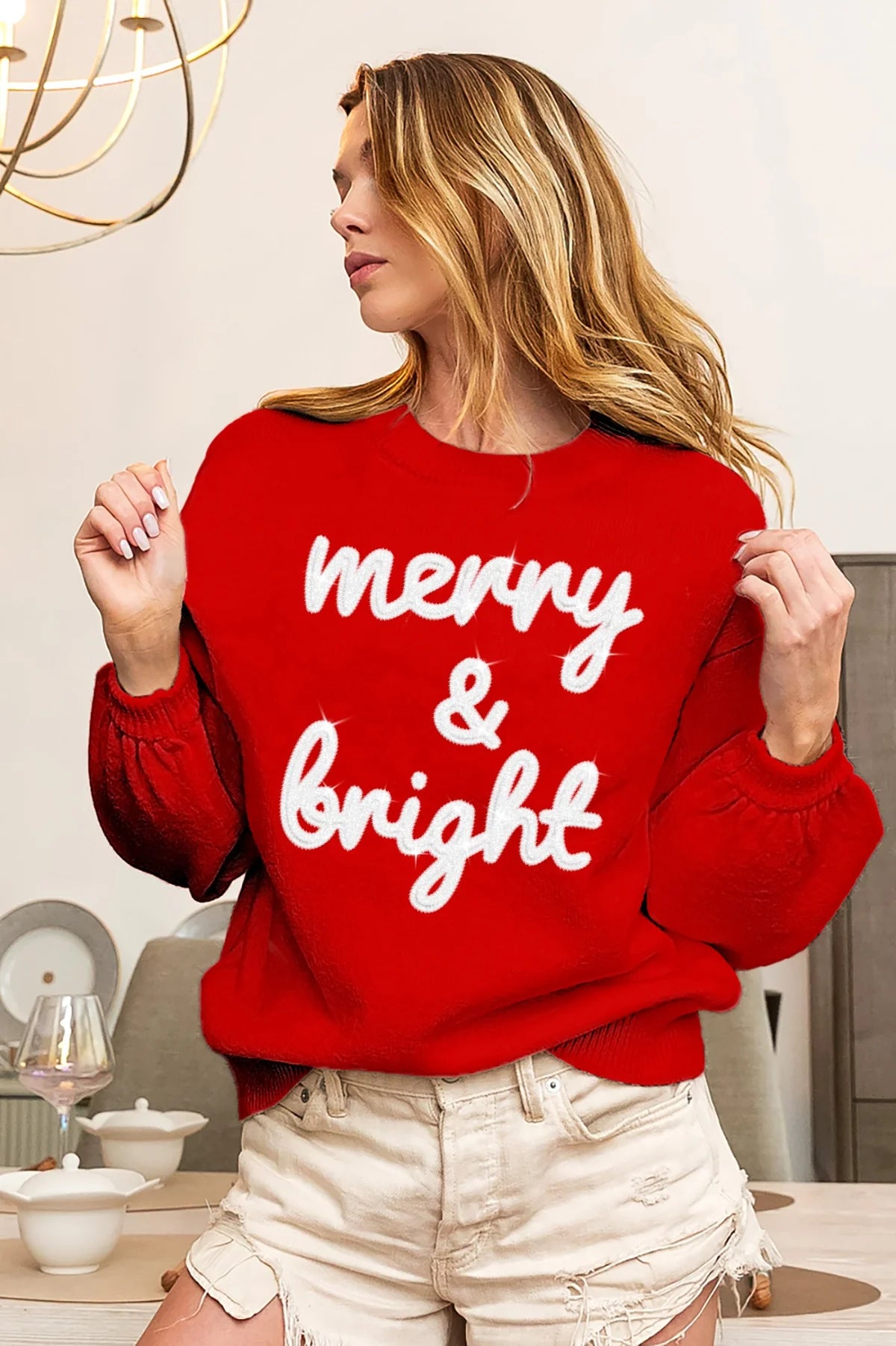 Merry & Bright Christmas Sweater