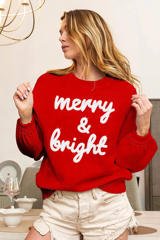 Merry & Bright Christmas Sweater