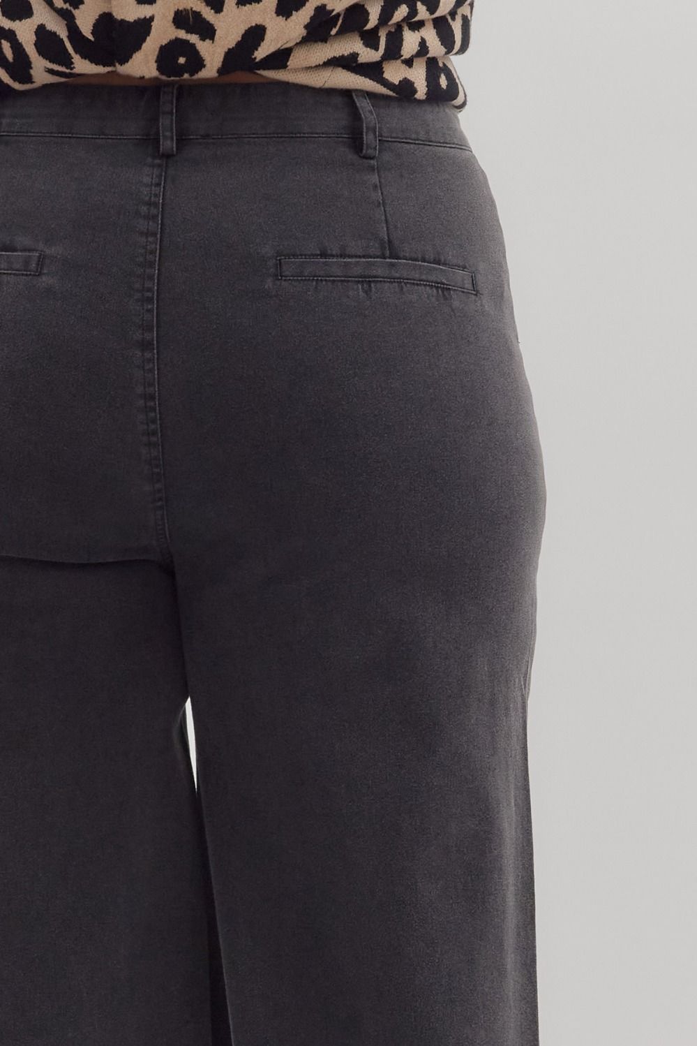 Entro Plus Size Patch Pocket Pants