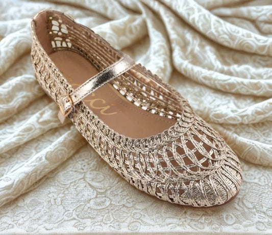 Ccocci Susan Champagne Flat