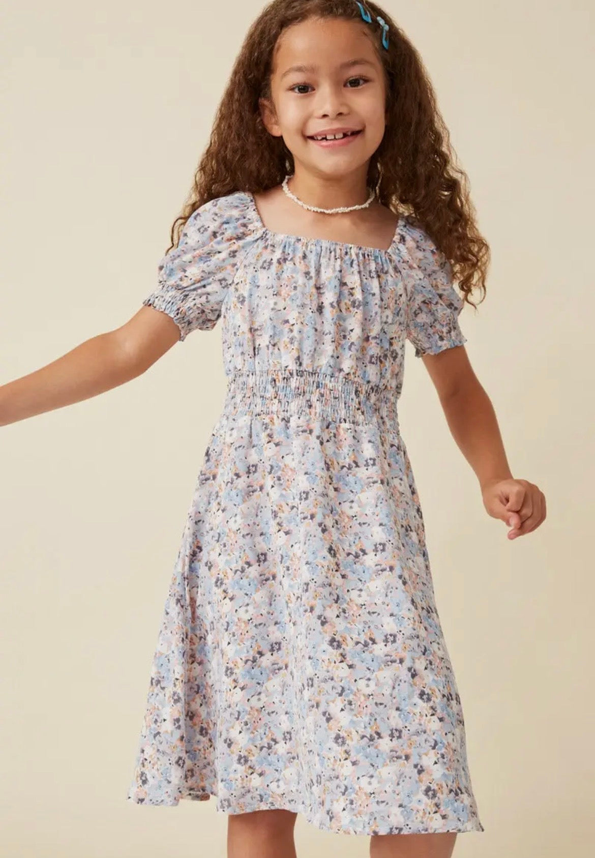 Hayden Floral Smocked Waist Dress