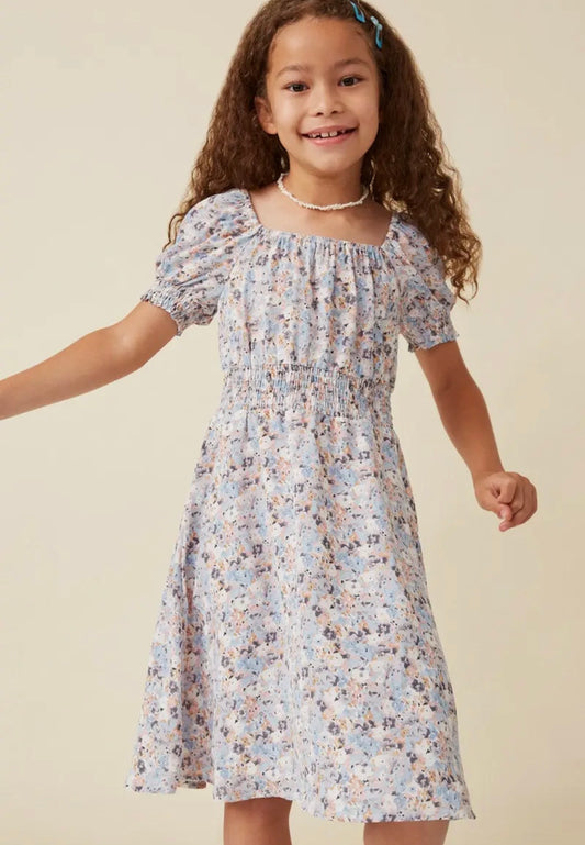 Hayden Floral Smocked Waist Dress