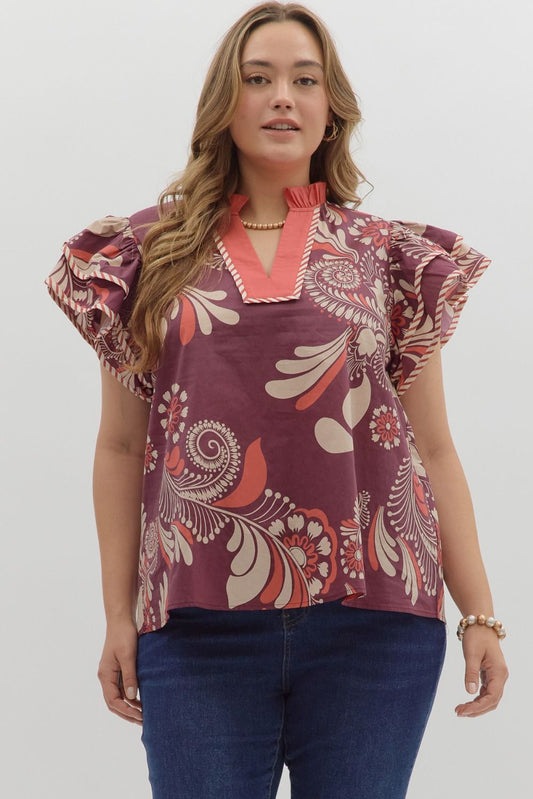 The Dallas Plus Size Top
