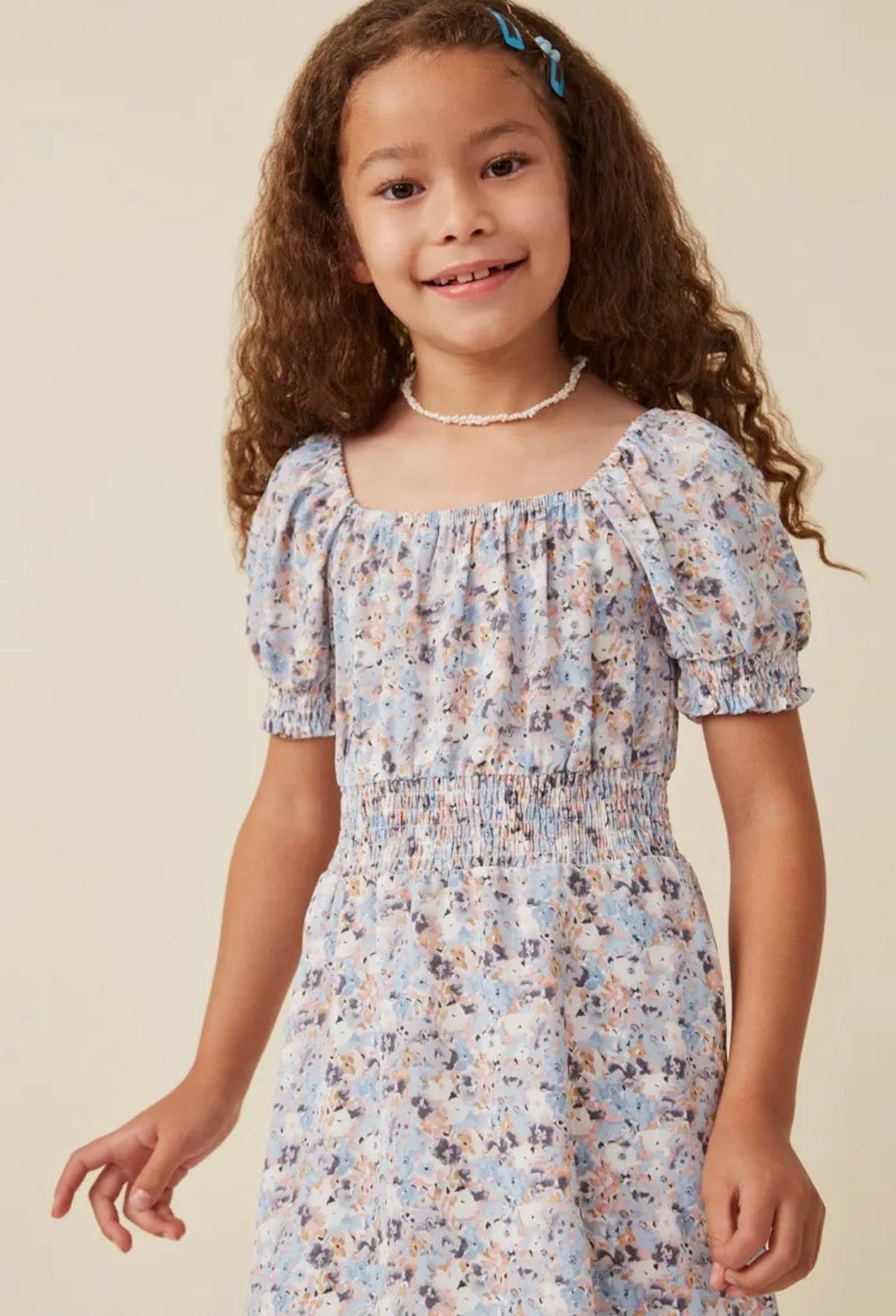 Hayden Floral Smocked Waist Dress