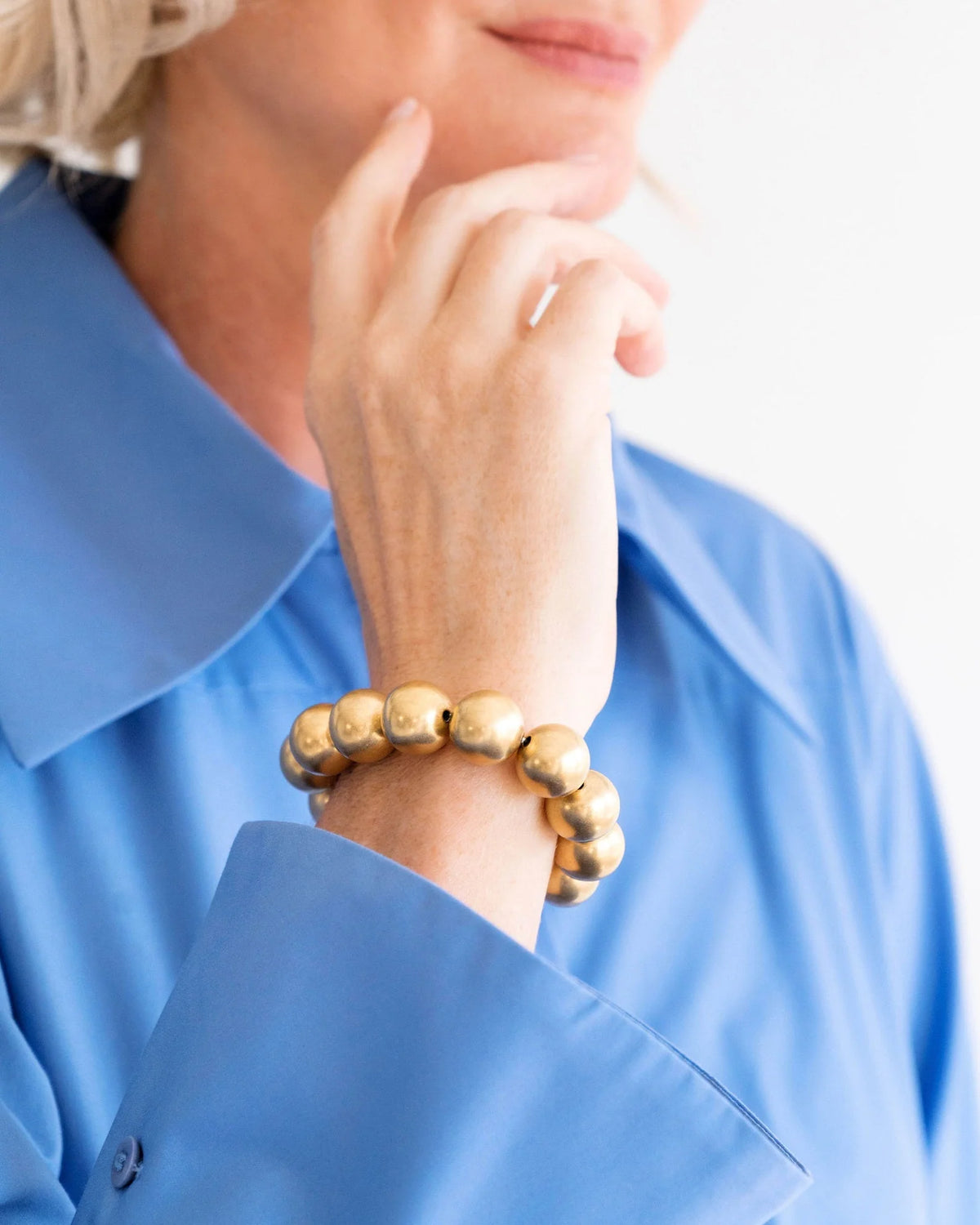 Susan Shaw Gold Mini Margaret Bracelet