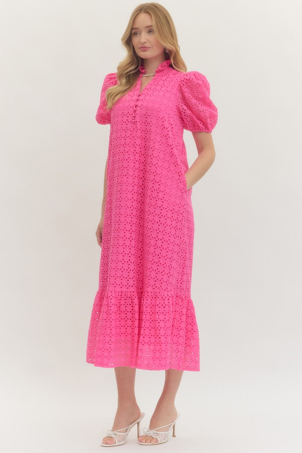 The Dennie Eyelet Dress