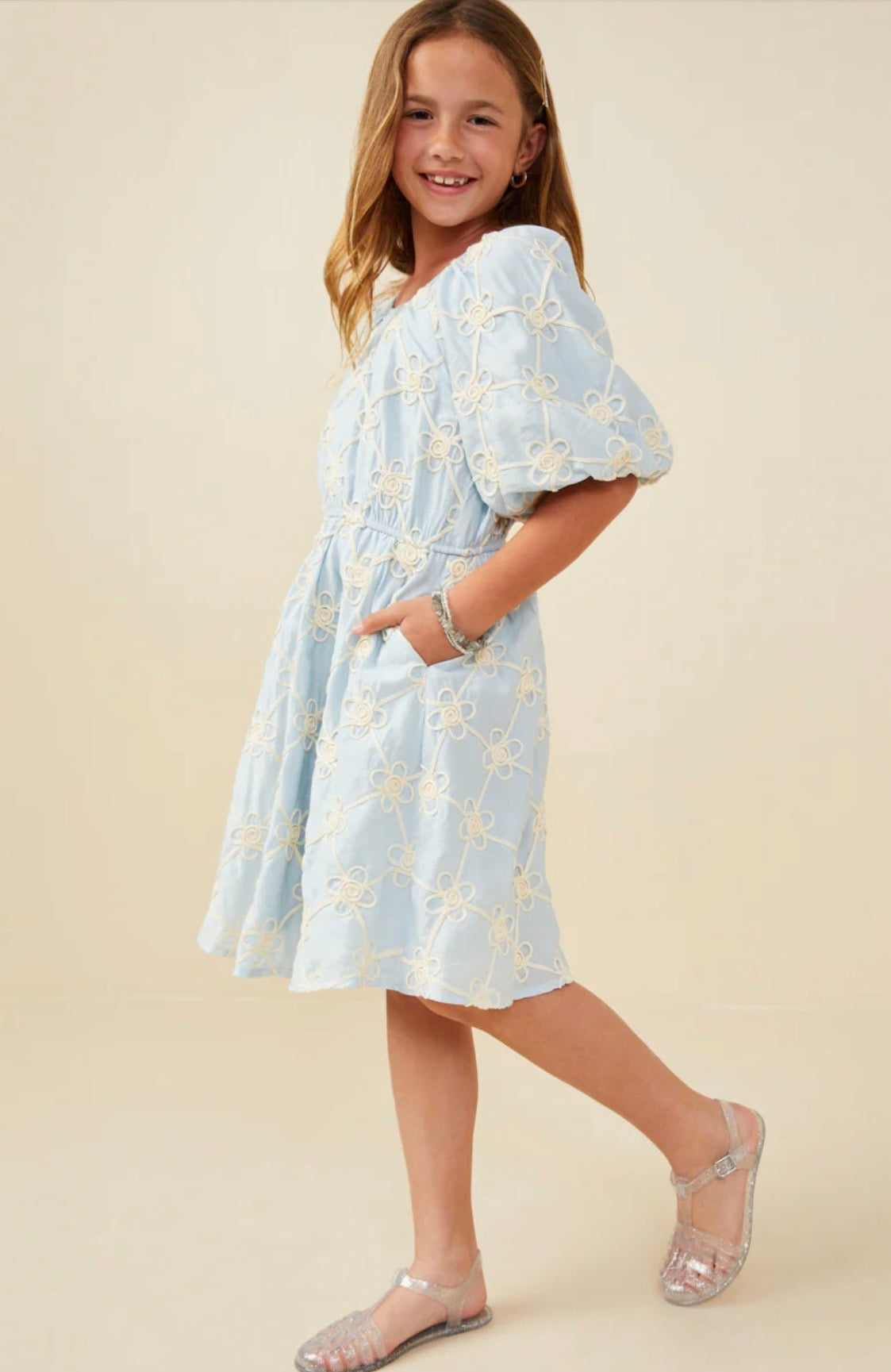 Hayden Embroidered Dress