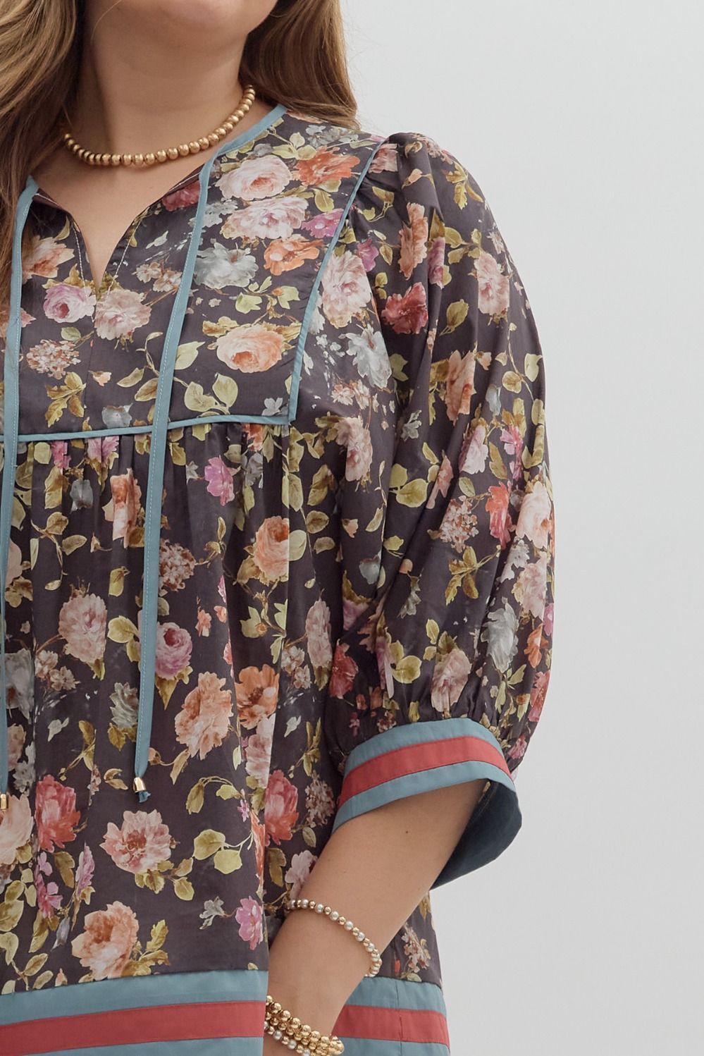 The Murphy Chocolate Top (Plus Size Also Available)