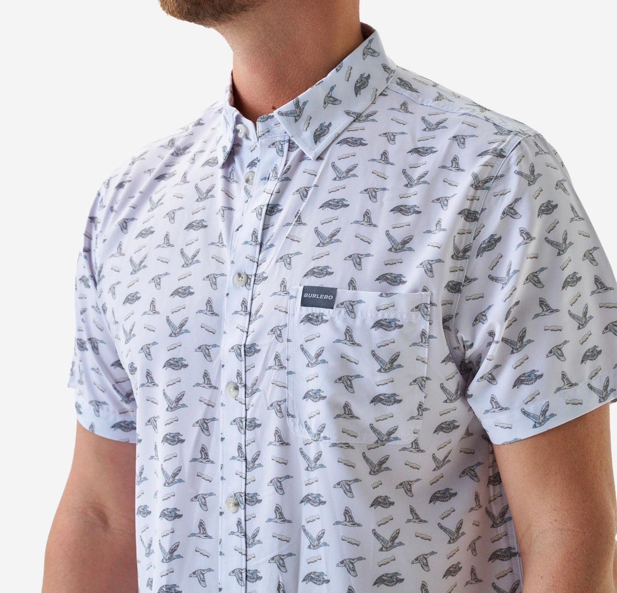 Burlebo Performance Button Down Shirt