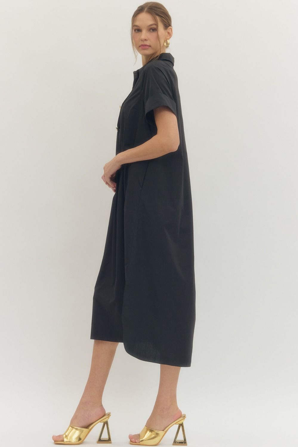 The Ansley Black Dress
