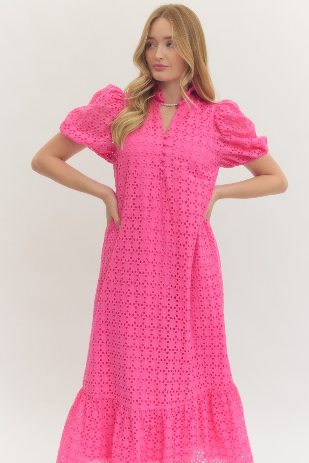 The Dennie Eyelet Dress