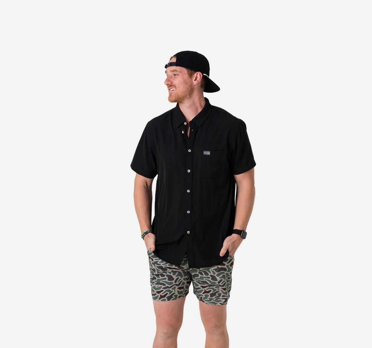 Burlebo Performance Button Down Shirt