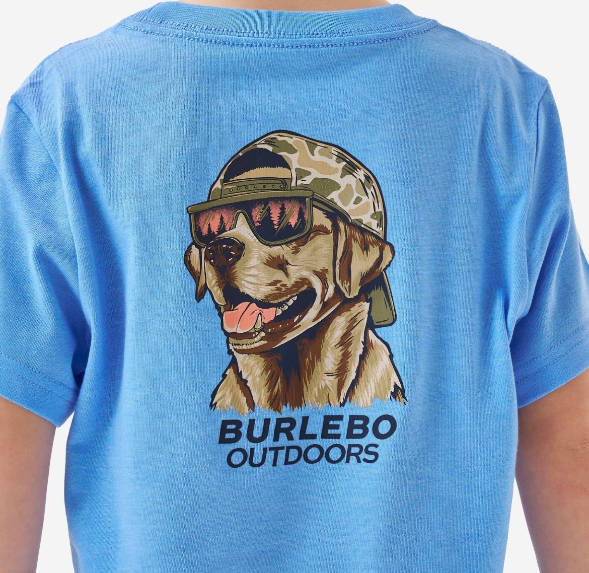 Burlebo Youth Camo Dog Tshirt