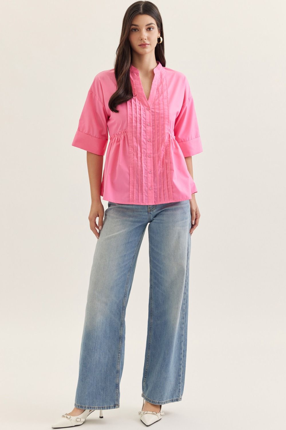 The Donovan Pink Top