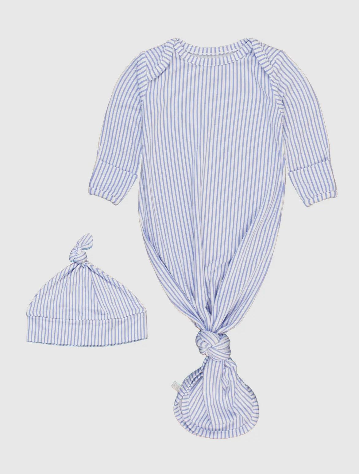 Newborn Gown and Matching Cap Set
