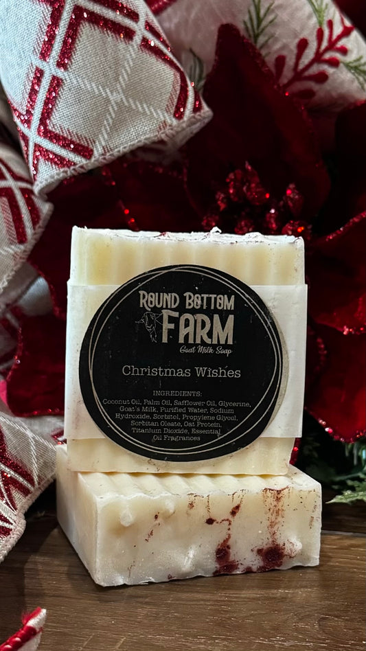 Christmas Wishes Goat Milk Soap