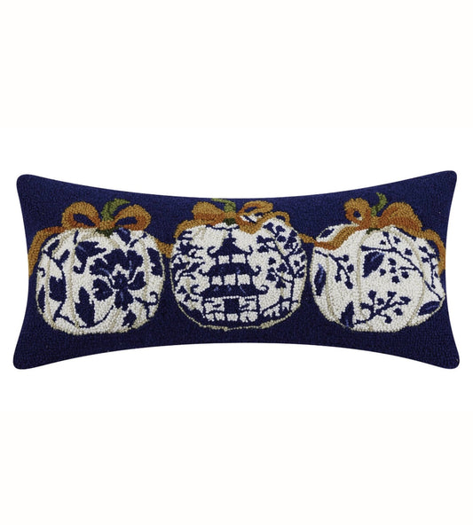 Chinoiserie Pumpkin Hook Pillow
