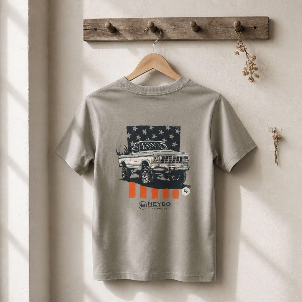 Heybo Youth Square Body Truck Tshirt