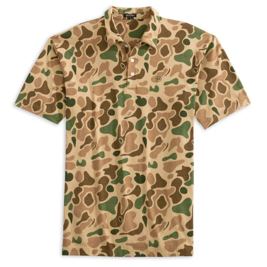 Heybo Traditions Camo Brown Range Polo