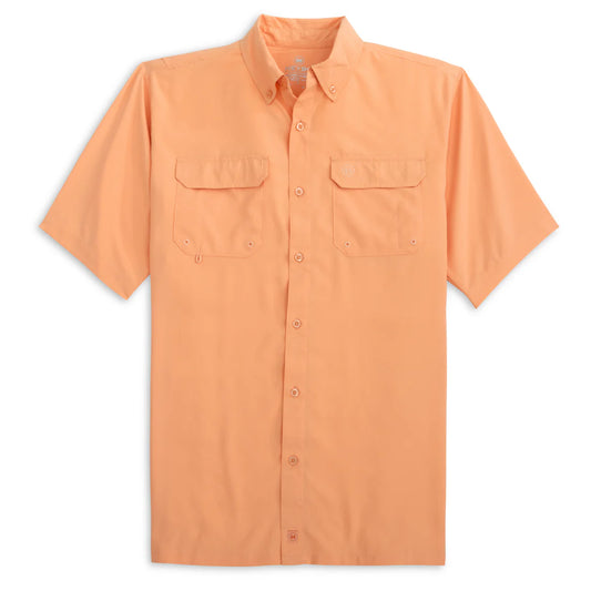 Heybo The Beaufort Dusty Coral Fishing Shirt