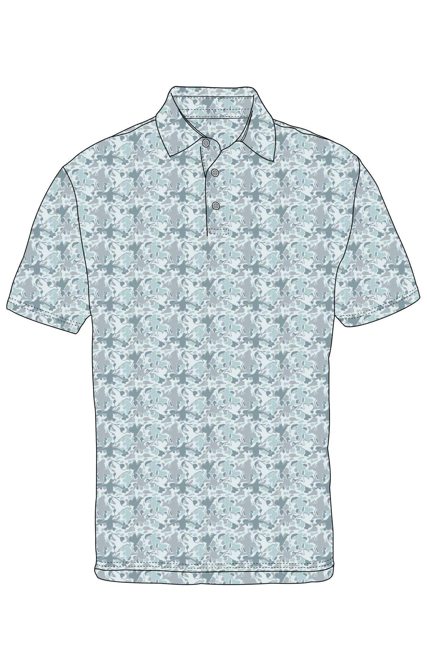 Prairie Oaks Waterfowl Prairie Polo in Duck Camo