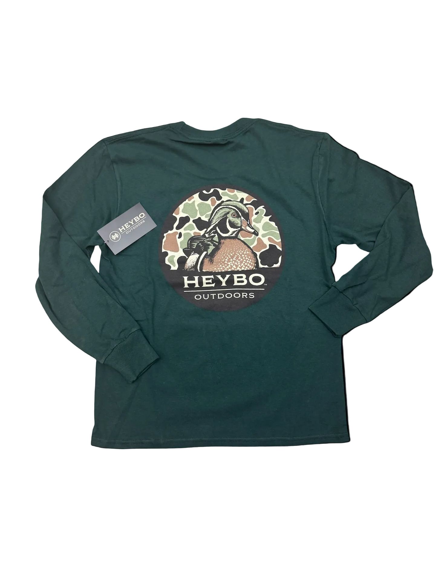 Heybo Traditions Woodie Long Sleeve Tshirt (Youth and Adult Sizes Available)