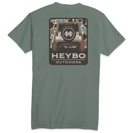 Heybo Camo Jeep Tshirt