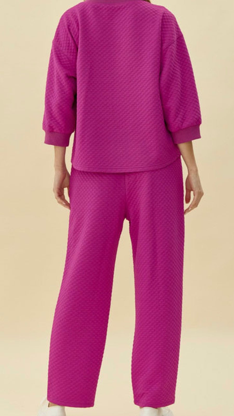 Skylar Magenta Loungewear Set