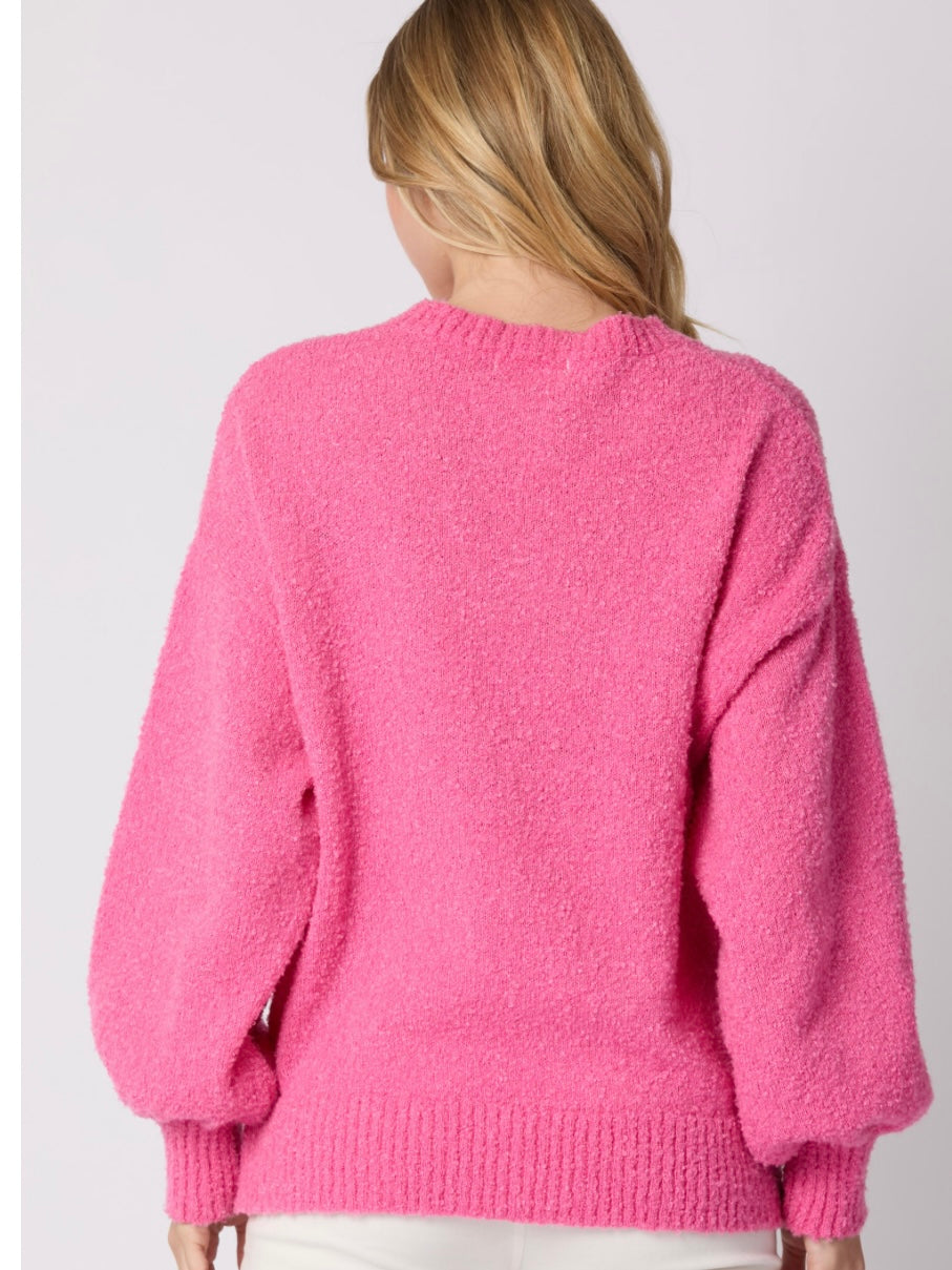 Pink Christmas Tree Sweater