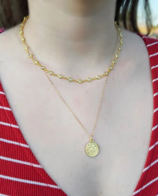 Small Diamond Layering Necklace